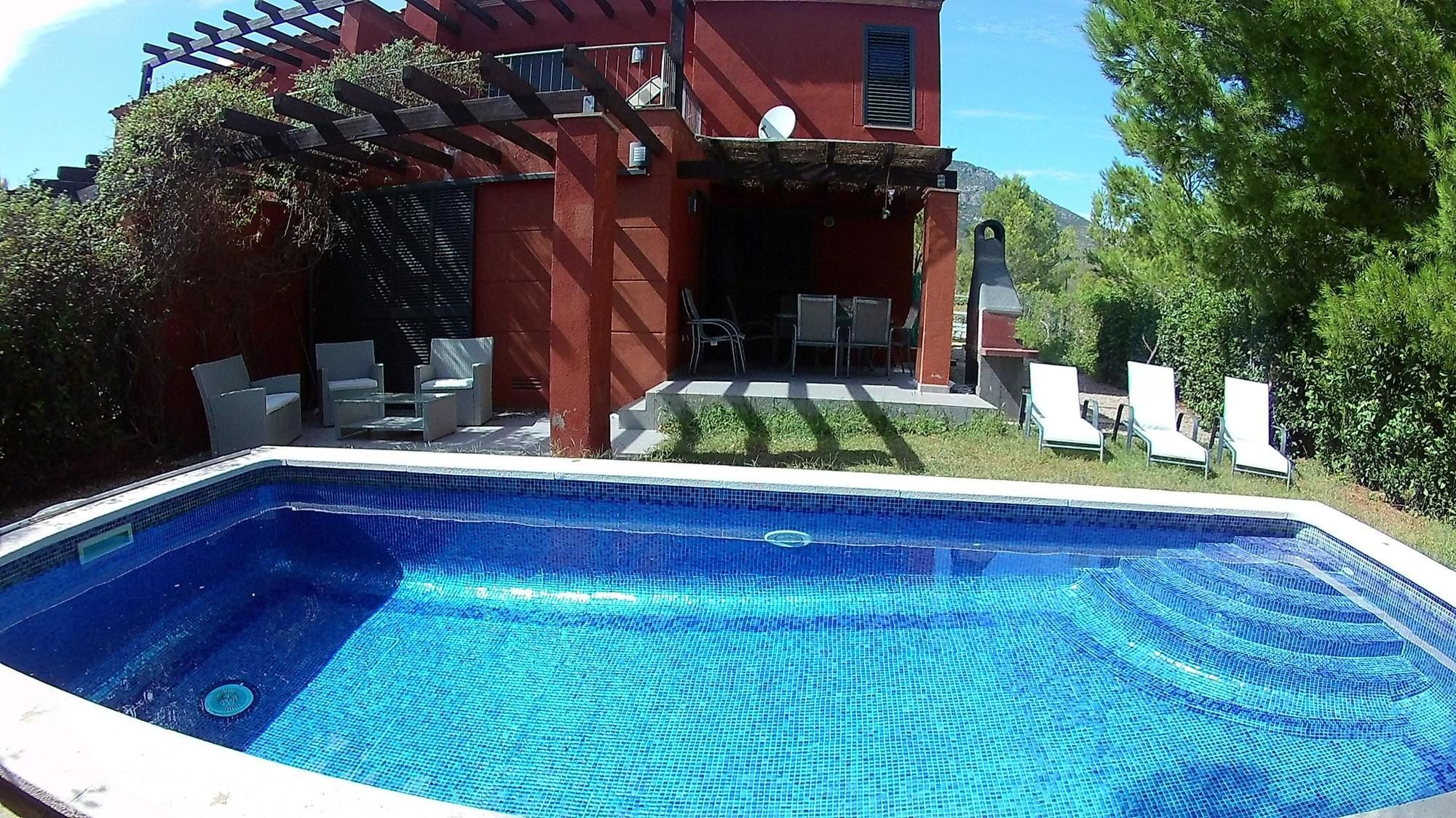 Villa With 4 Rooms In Miami Platja, With Wonderful Sea View, Private P Miami Playa Exterior foto